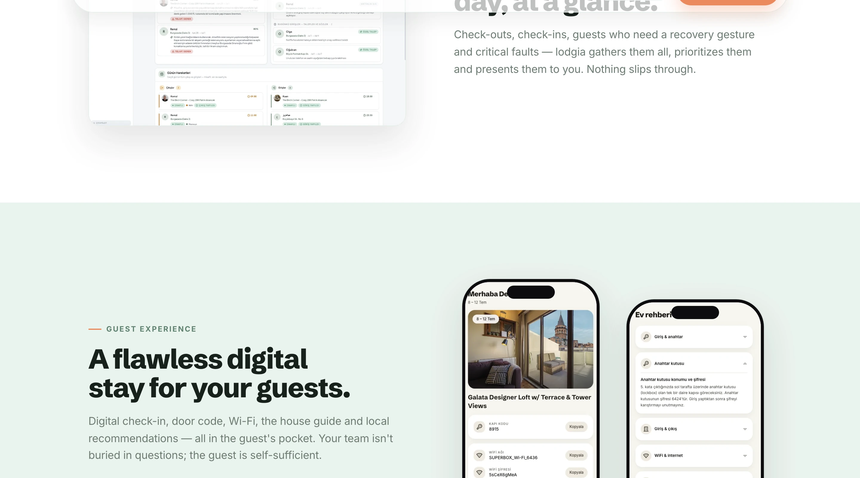 lodgia onboarding