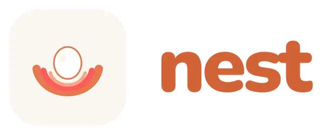 NestCrew logo, colour, for light backgrounds.